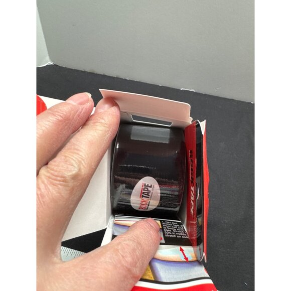 RockTape Kinesiology Tape 5cm x 5m Black Athletic Support For Pain Relief & Enha - Picture 8 of 8